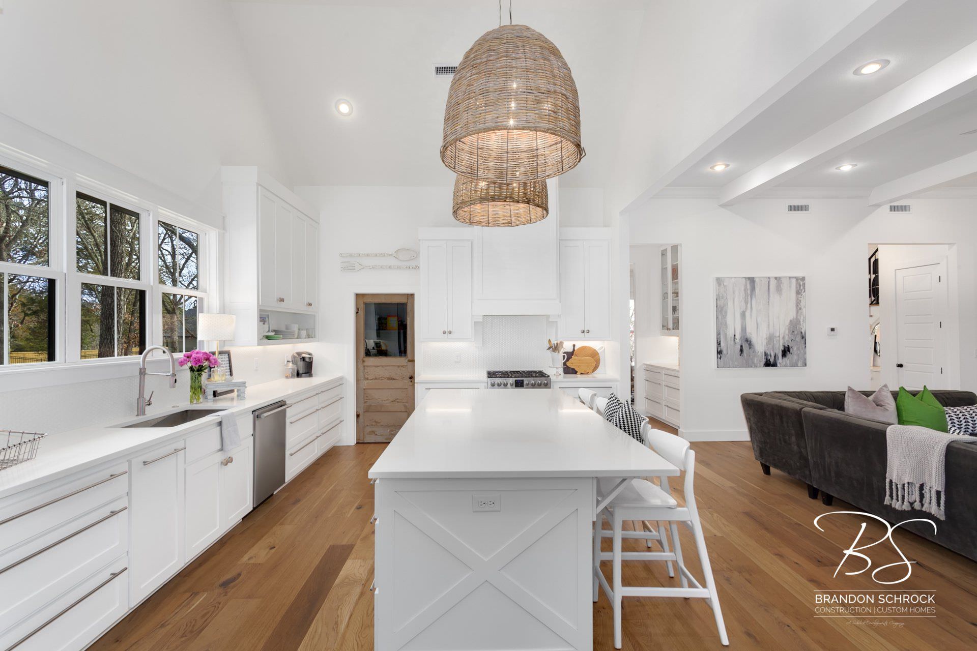 eclectic modern kitchen