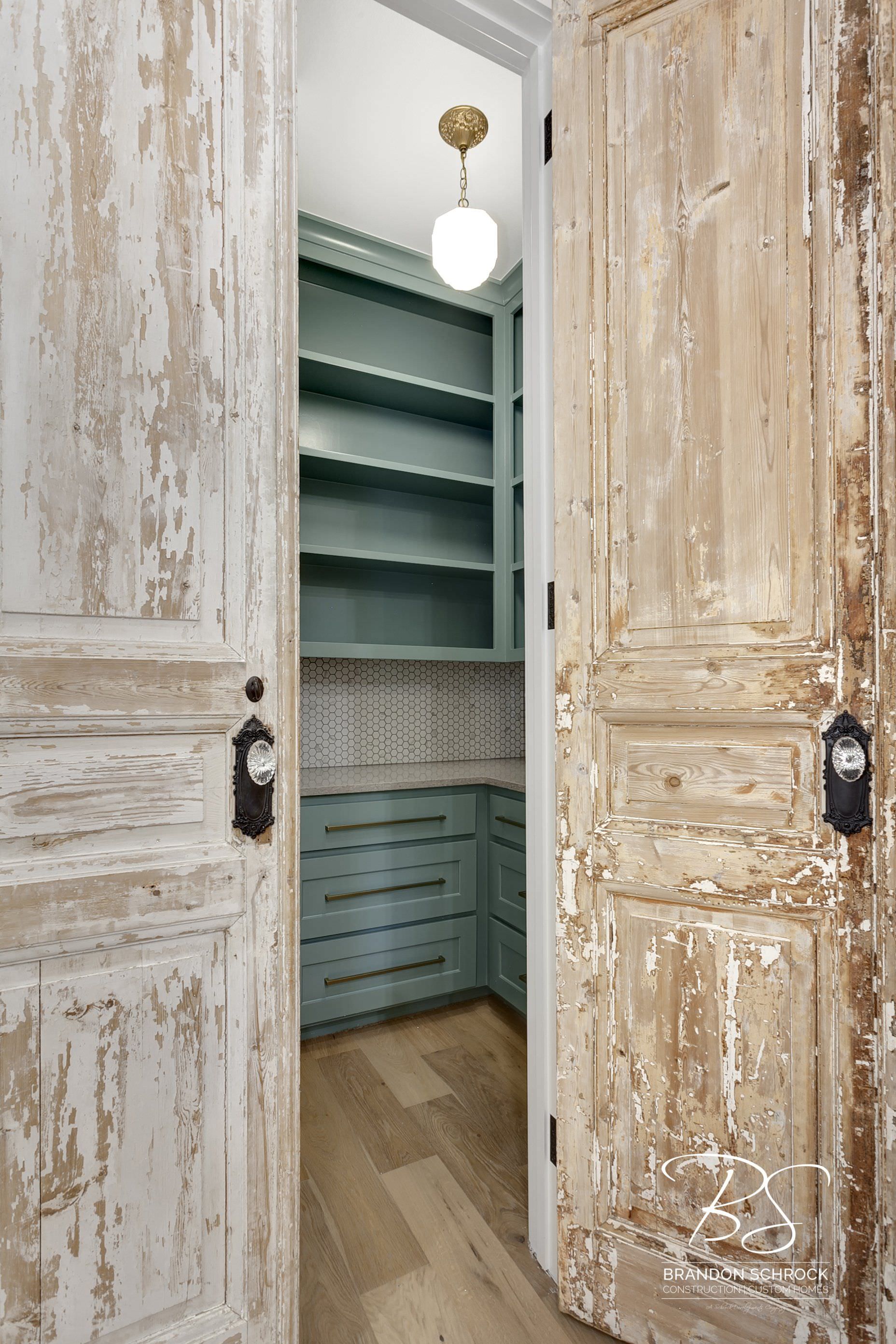 modern french country pantry