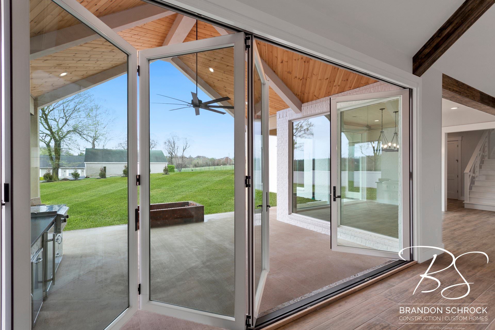 traditional modern farmhouse patio