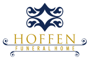 Hoffen funeral home logo