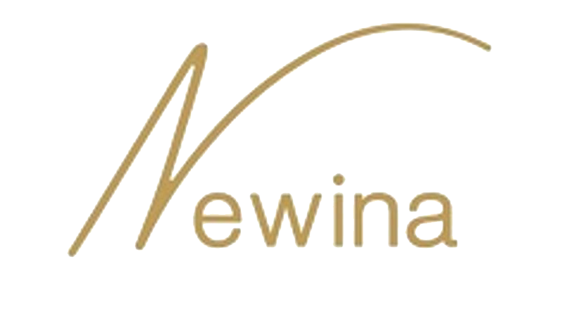 A logo for newina is shown on a white background