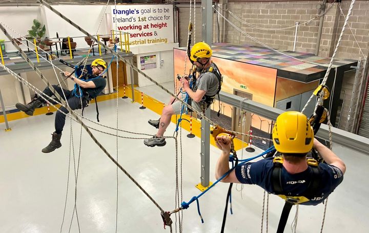 IRATA Level 3 rope access training Belfast
