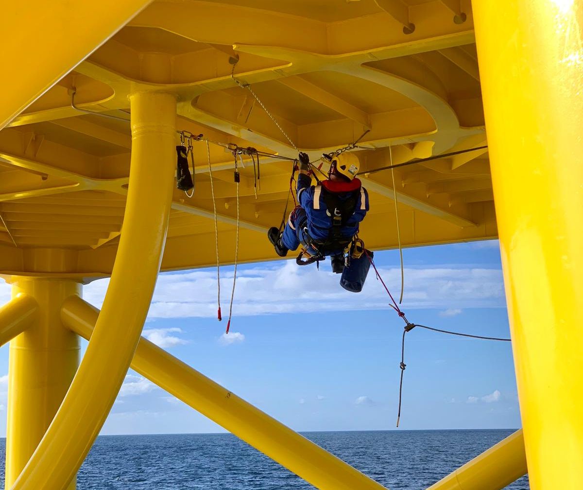 Rope Access Under-deck Paint Survey