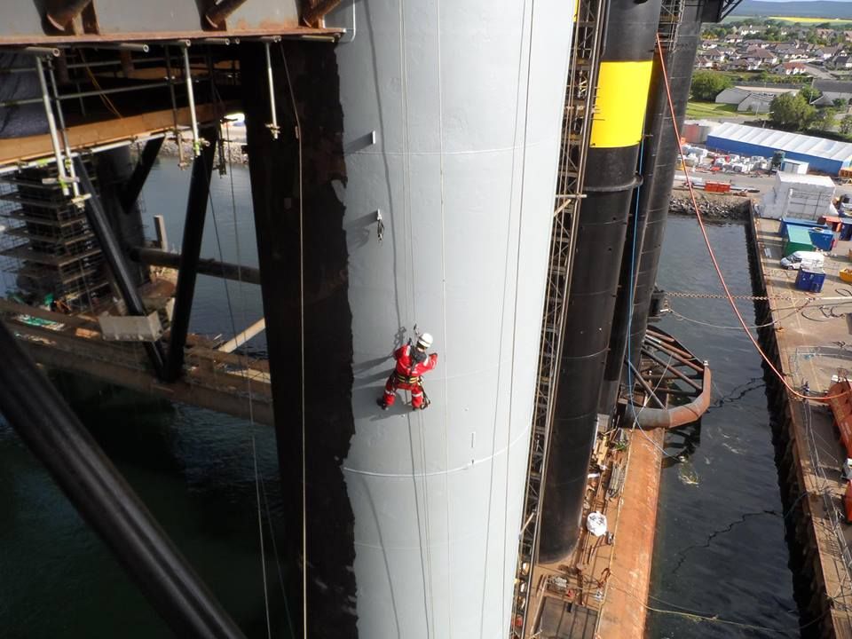 Coating Inspection via Rope Access