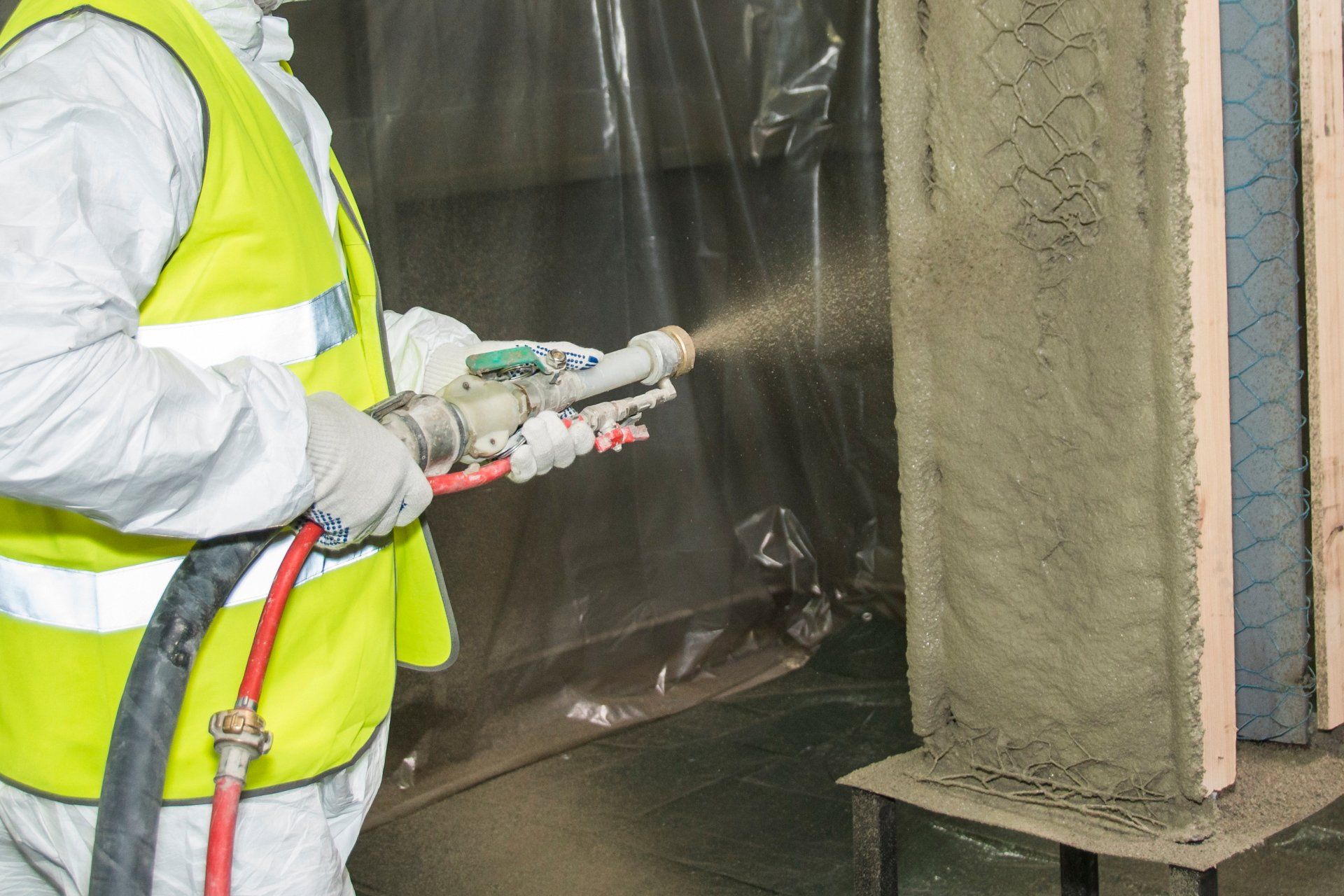 Thick-Film Application of Fireproofing