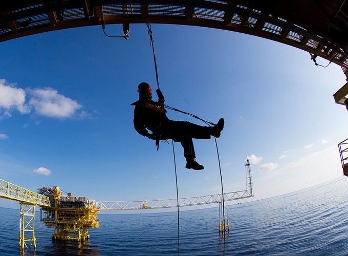 Offshore Rope Access Under-deck Survey