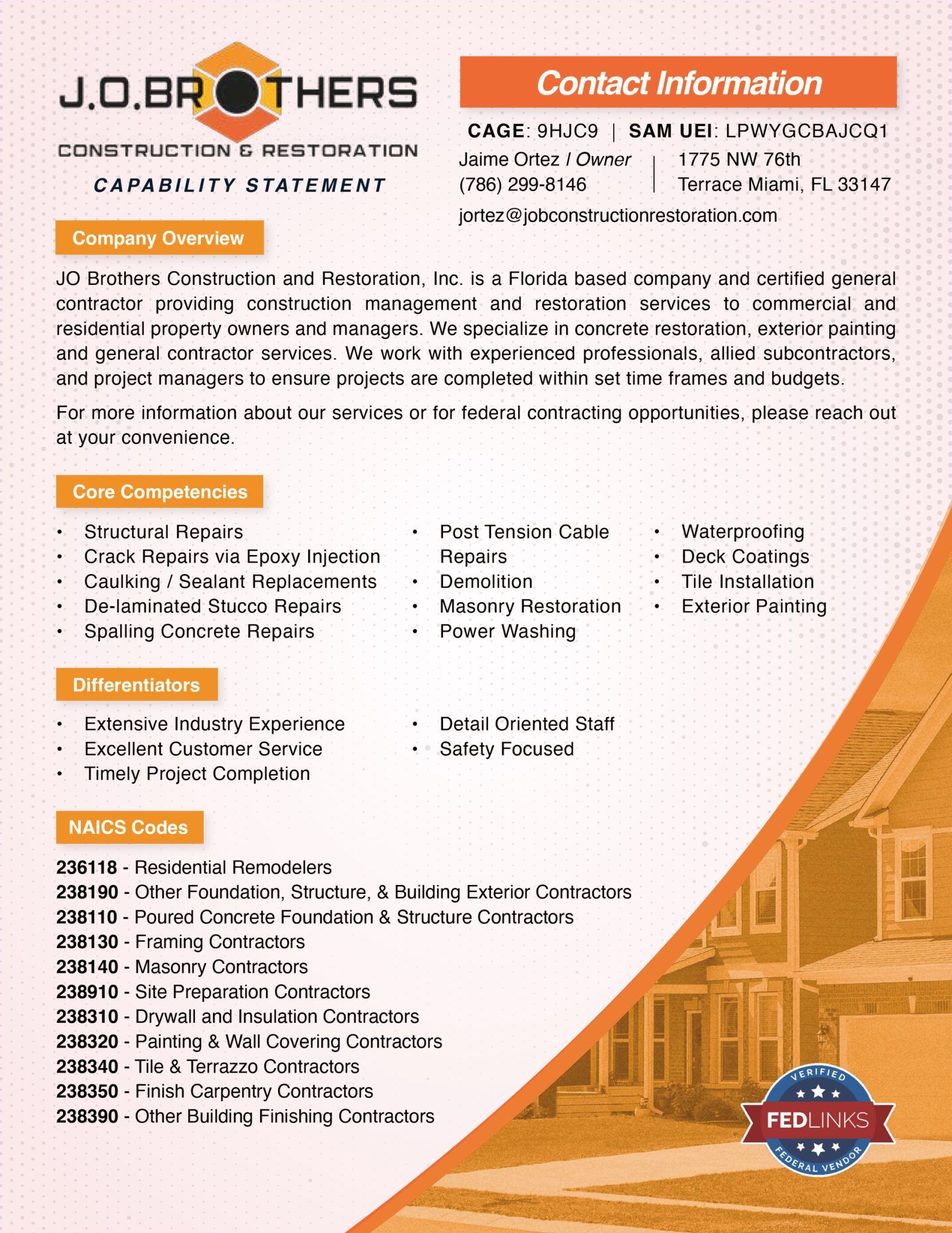 Capability Statement
