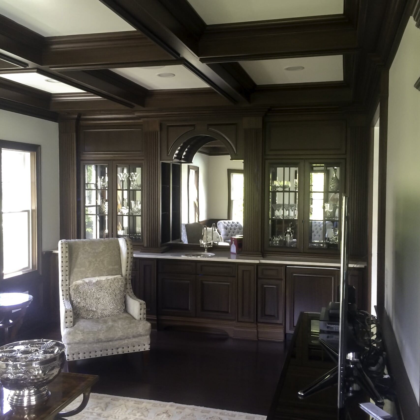 Entertainment Room — South Amboy, NJ — WoodSmith Cabinet & Architectural Woodwork Co.