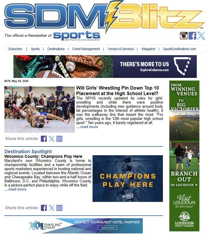SDM Blitz E-Newsletter Cover SDM Blitz E-Newsletter Cover