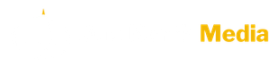 DueNorth media logo with blue and yellow text and a yellow globe icon
