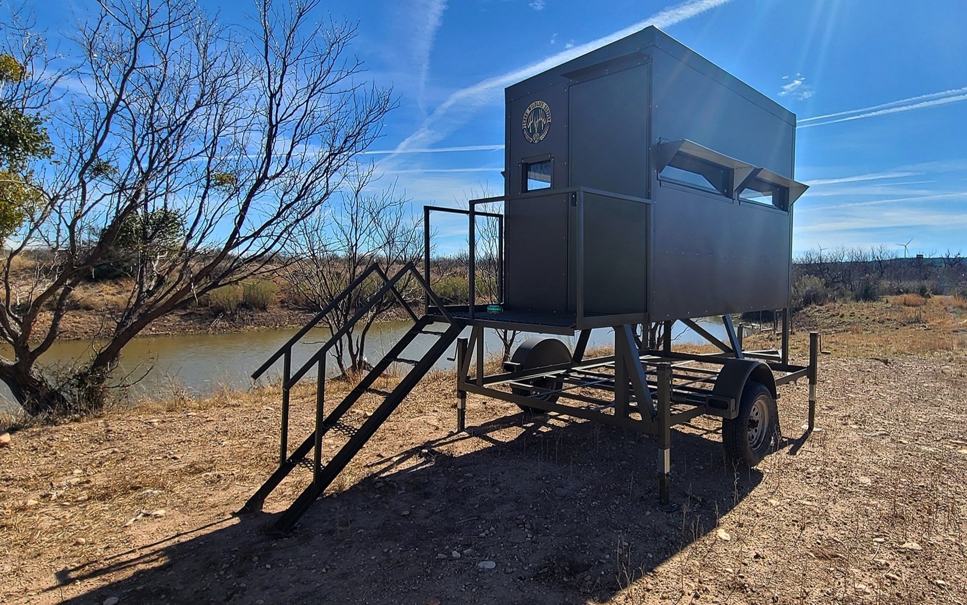 5x9 Deer Blinds for Sale, Elevated Deer Blinds Texas Wildlife Supply