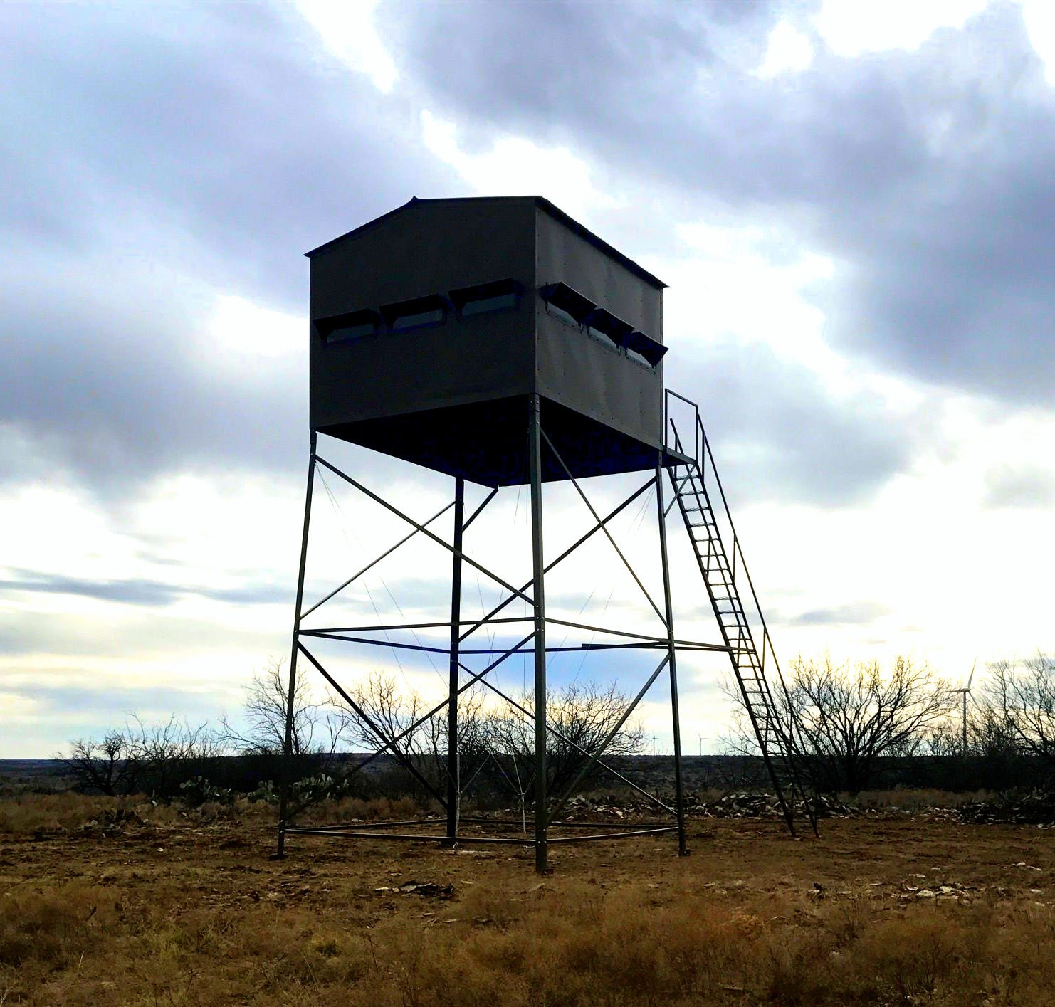 10x10 Deer Blinds for Sale, Elevated Deer Blinds Texas Wildlife Supply