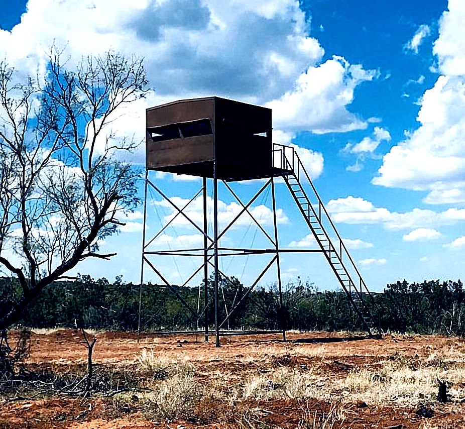 10x10 Deer Blinds for Sale, Elevated Deer Blinds Texas Wildlife Supply