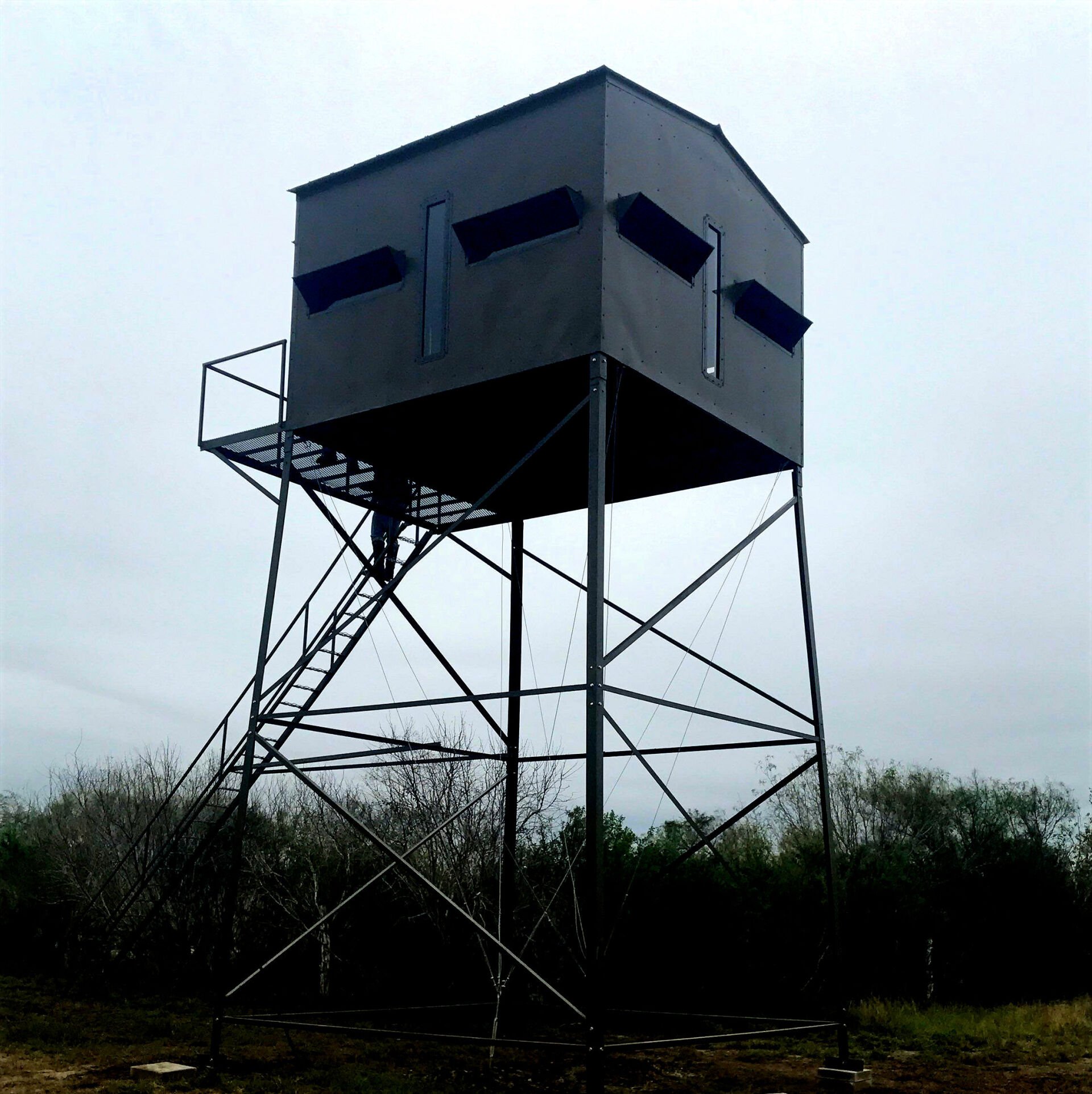 10x10 Deer Blinds for Sale, Elevated Deer Blinds Texas Wildlife Supply