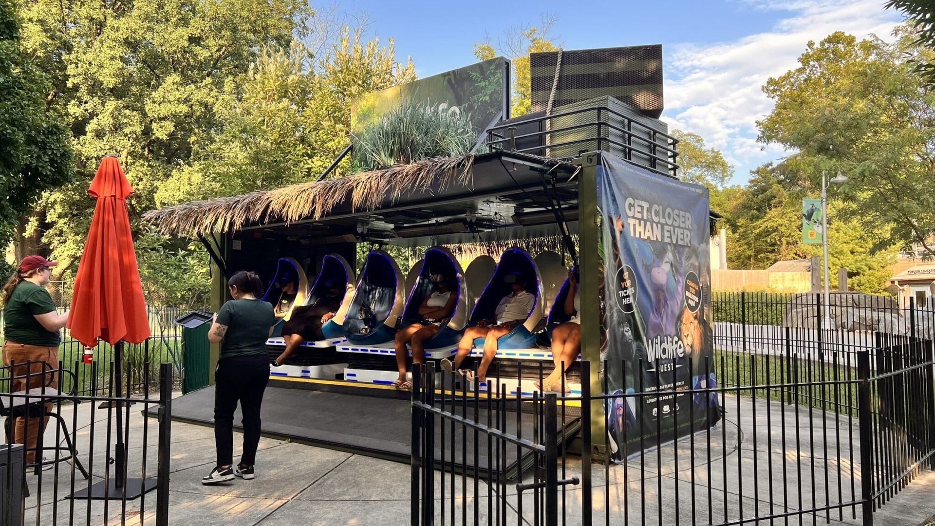 carnival game at maryland zoo