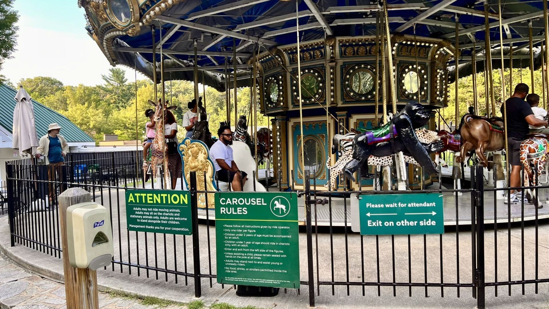 carousel at maryland zoo