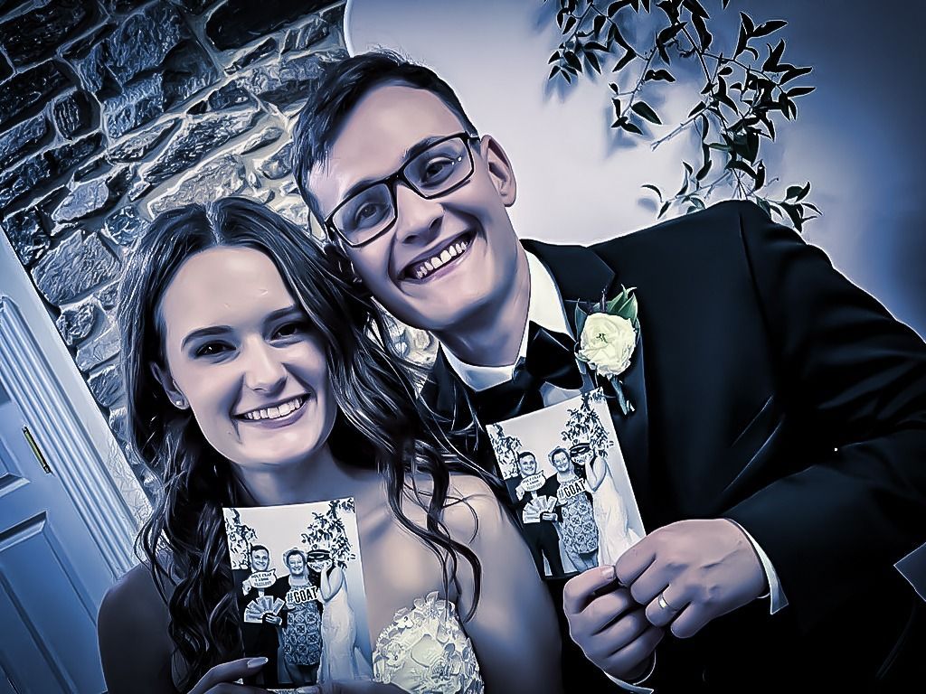 prints for party in a photo booth