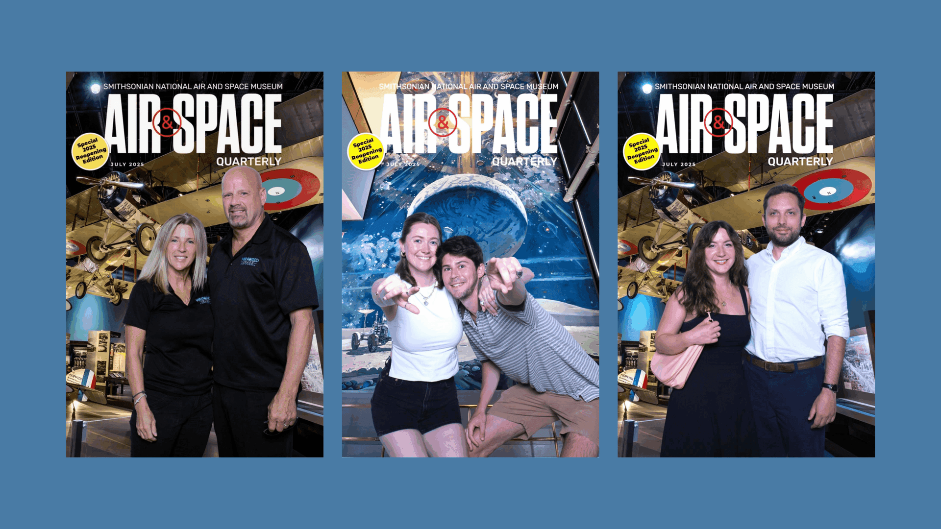 photo booth rental images at national air and space museum wachington d.c.