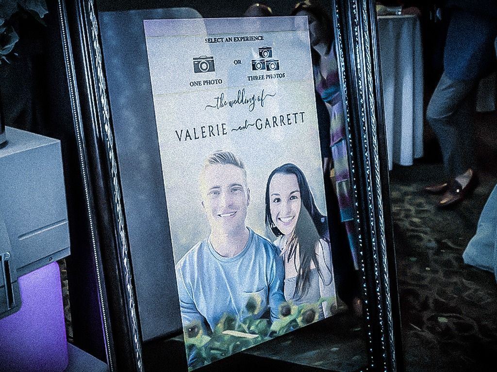maryland wedding mirror booth