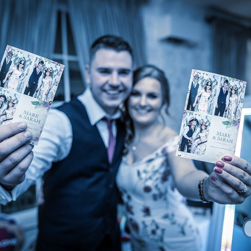 large print photo booth at wedding in maryland