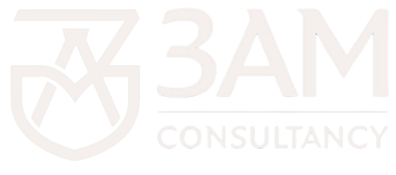 3 AM Consultancy for hotels, restaurants, and bars.