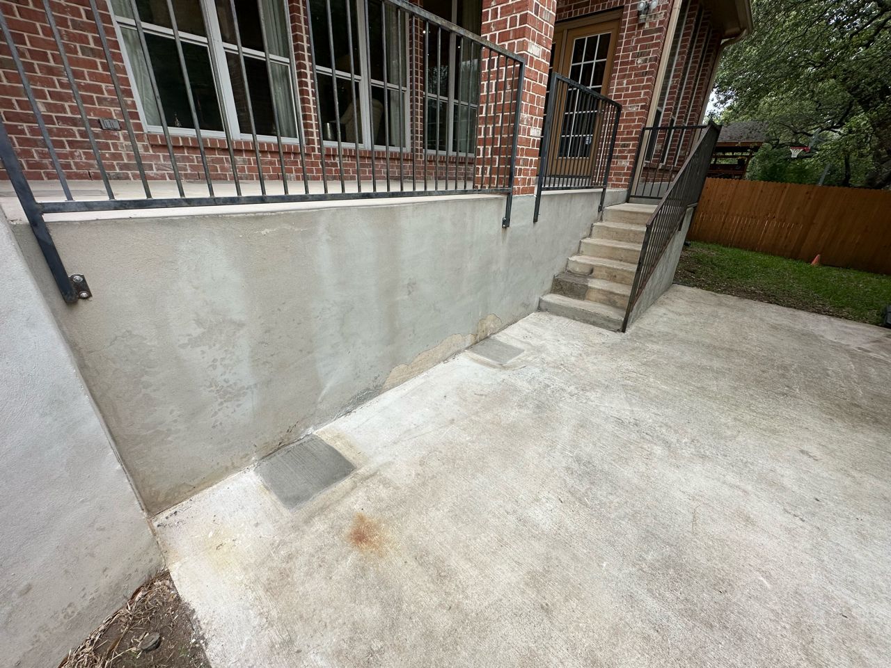 patio foundation repaired in san antonio