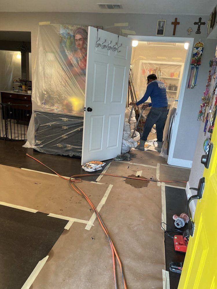 stuck doors and swinging doors
