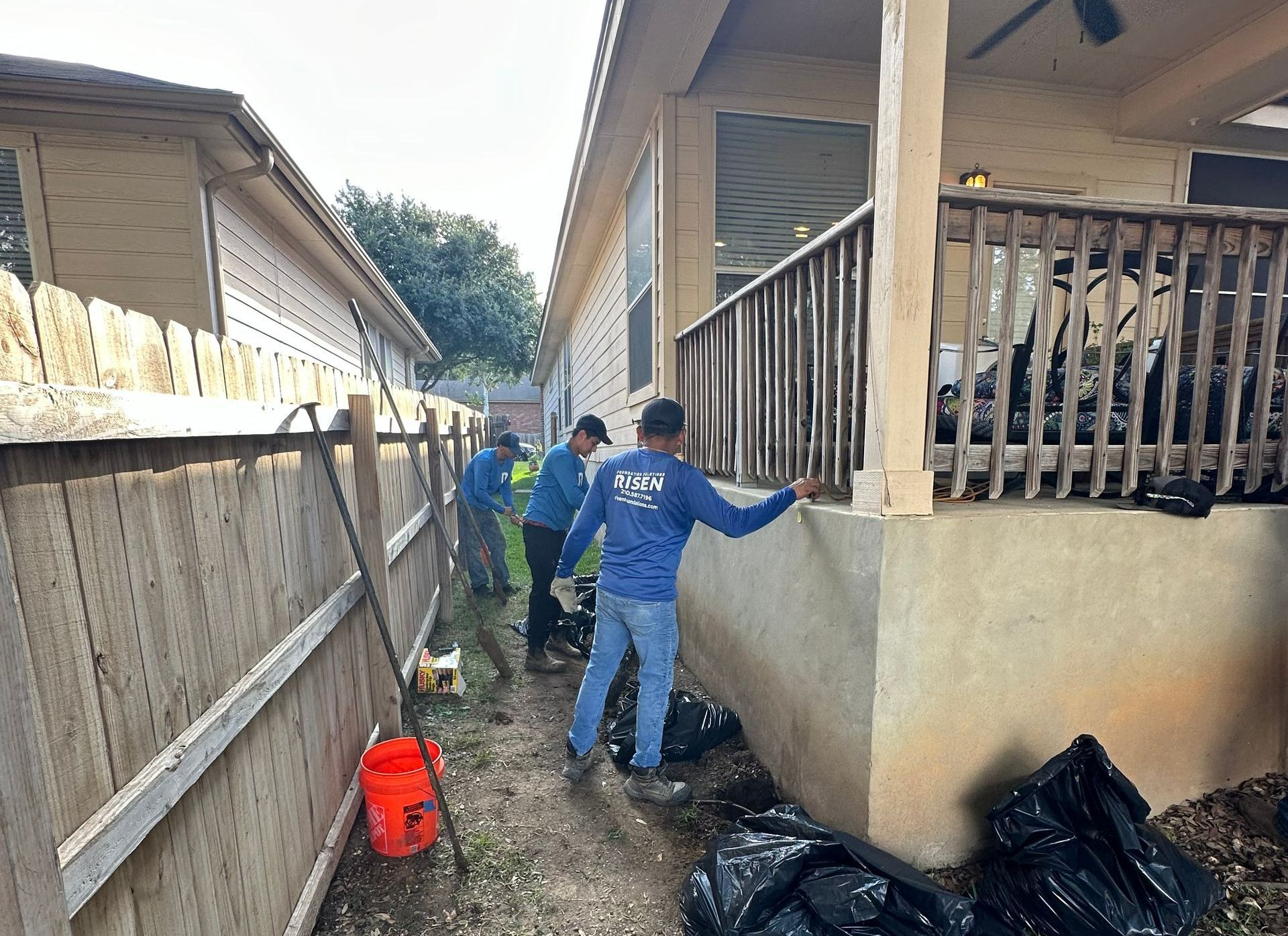 repairing slab foundation