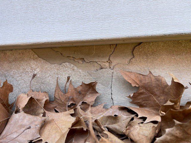 crack in slab foundation