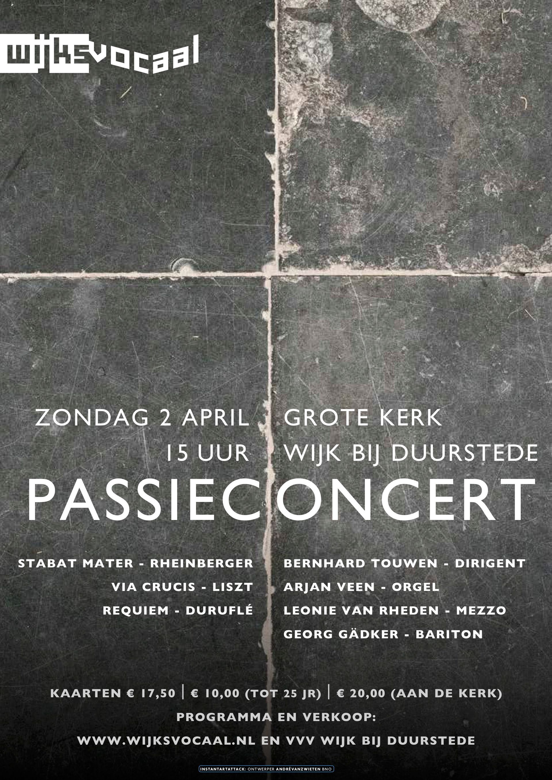 Concert poster: 