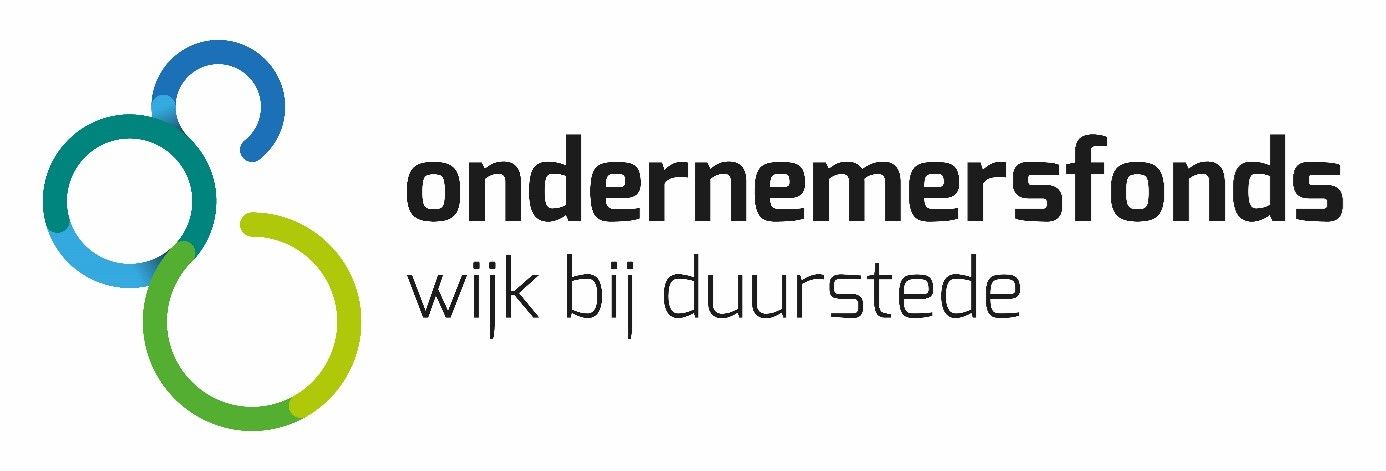 Logo: green, blue overlapping circles next to text that reads