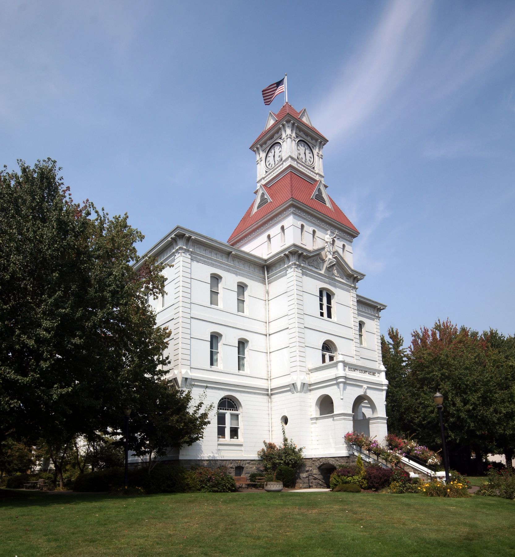 Benton County Courthouse in Corvallis, Oregon Benton County Courthouse in Corvallis, Oregon