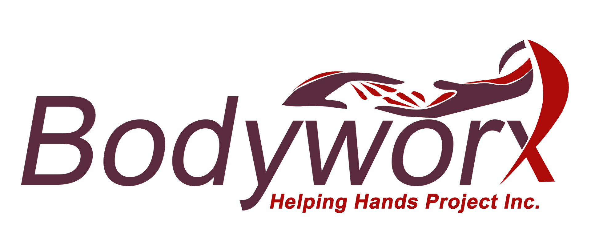 The logo for bodywork helping hands project inc.