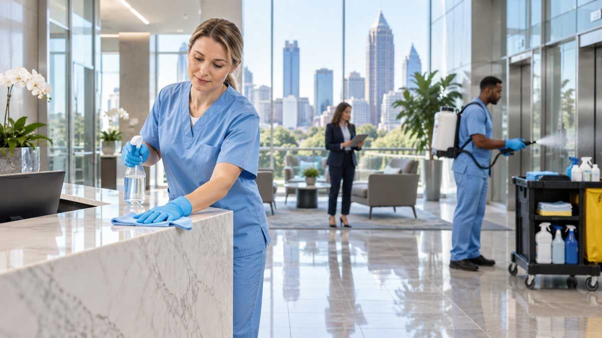 Atlanta Office Buildings: Scheduling Commercial Disinfection to Prevent Outbreaks