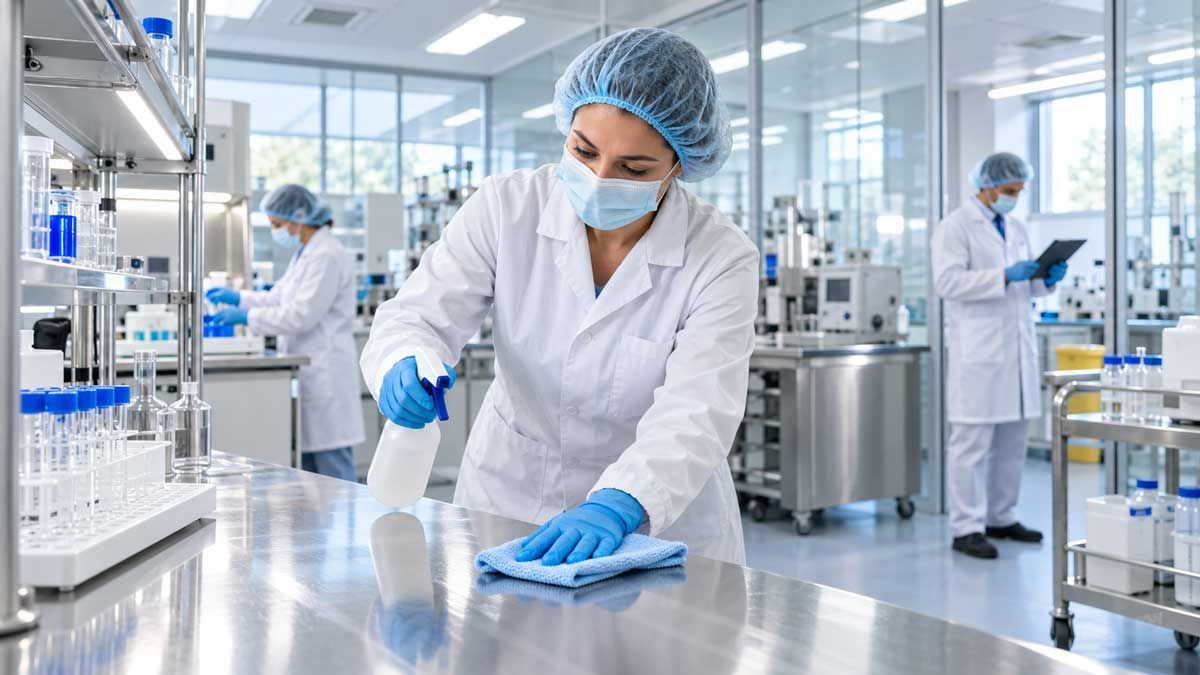 Best Practices for Disinfection Services in Pharmaceutical Labs