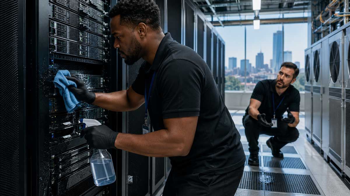 Cleaning Protocol Mistakes That Cause Failures in Atlanta Data Centers
