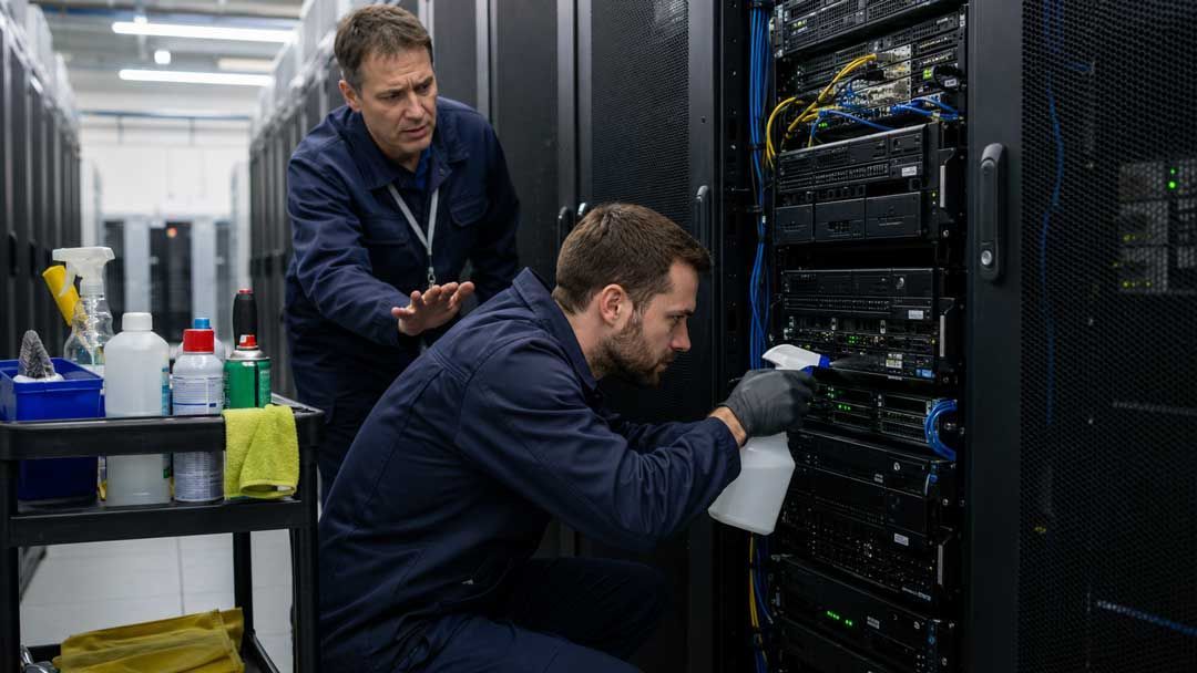 Five Server Room Cleaning Mistakes Debunked