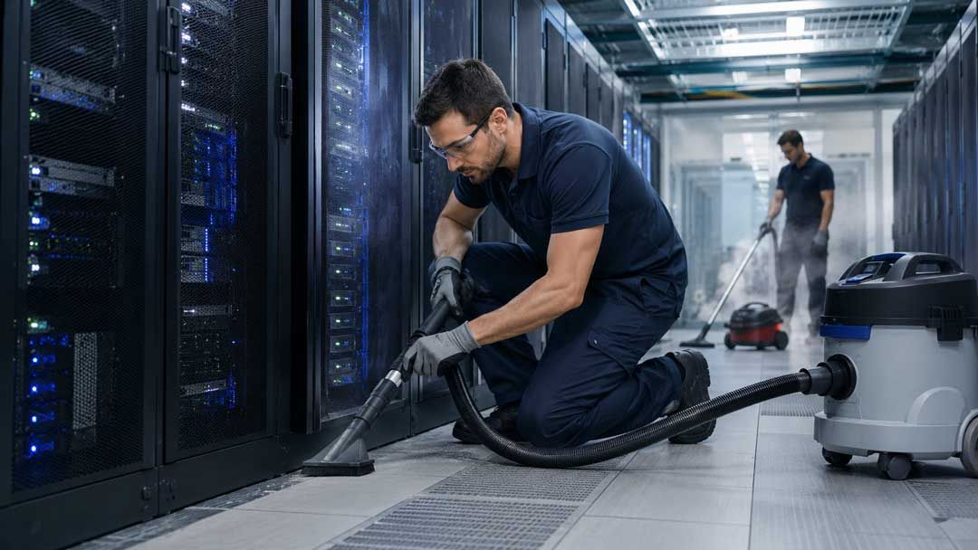 HEPA Filtration vs. Standard Vacuuming: Server Room Cleaning Impact