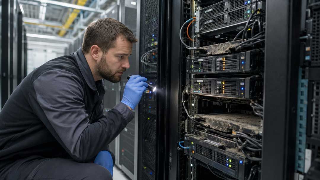 Hidden Cleaning Lapses Endanger Server Room Uptime