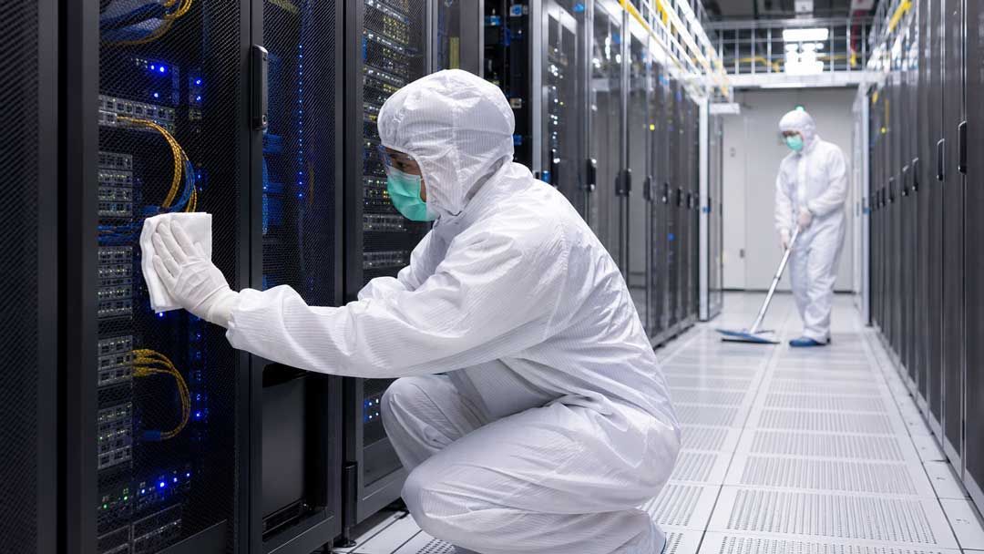 What should facility managers look for in a data center cleaning partner? Learn why ISO compliance, 