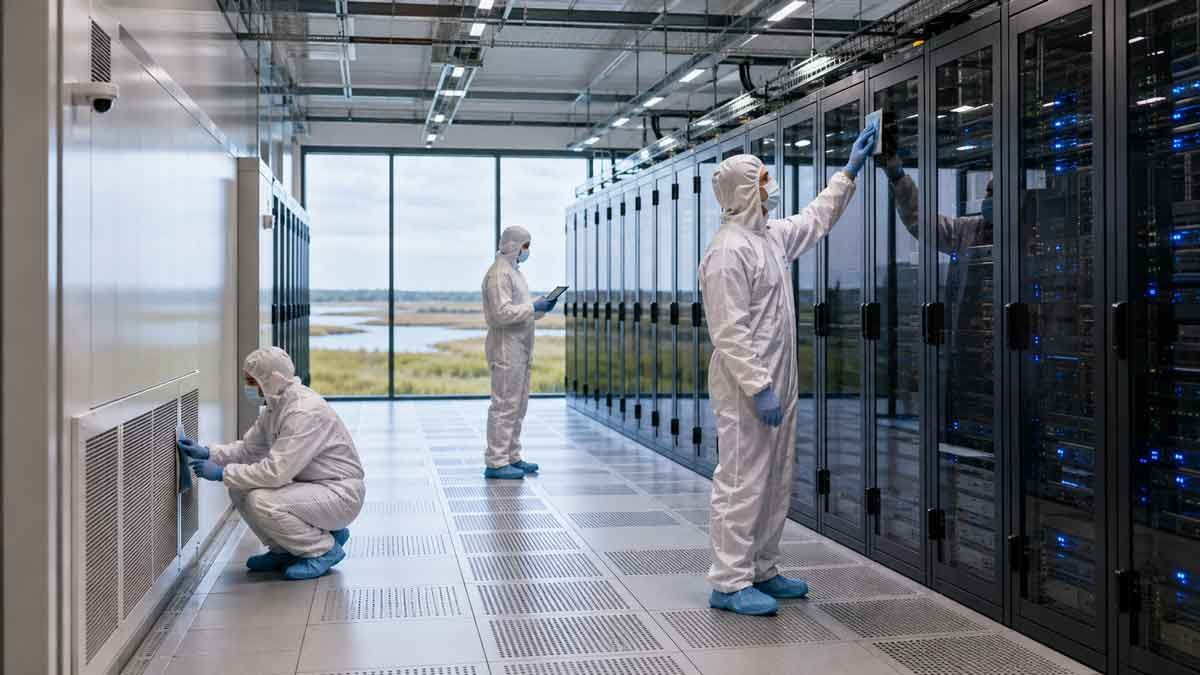 Reducing Contamination Risks in Coastal Georgia Data Centers