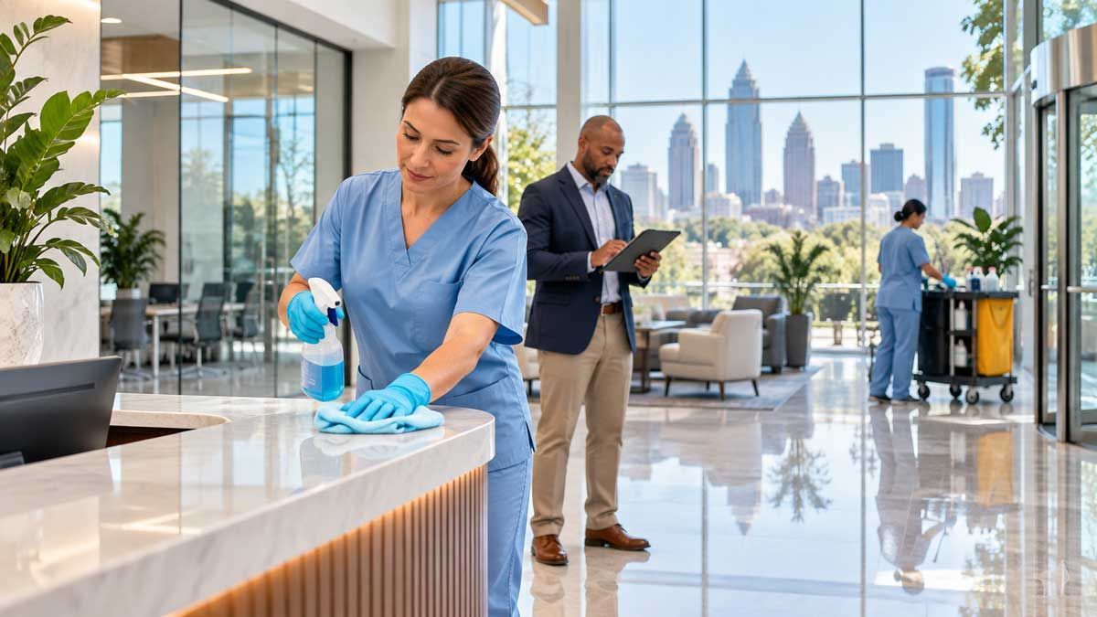 When Should Atlanta Facilities Schedule Commercial Disinfection Services?