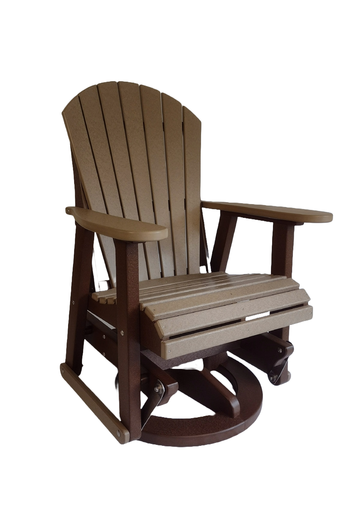 A wicker chair with a white cushion on a white background