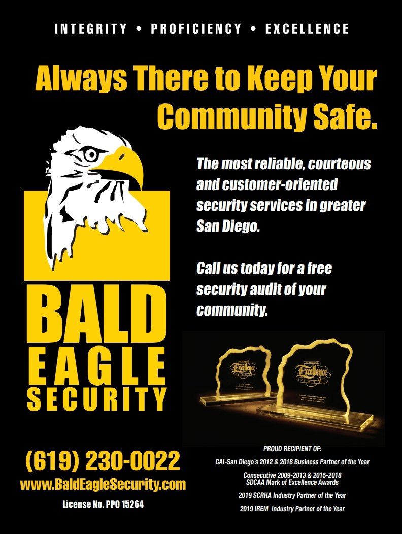Award-winning security company serving San Diego with trusted protection