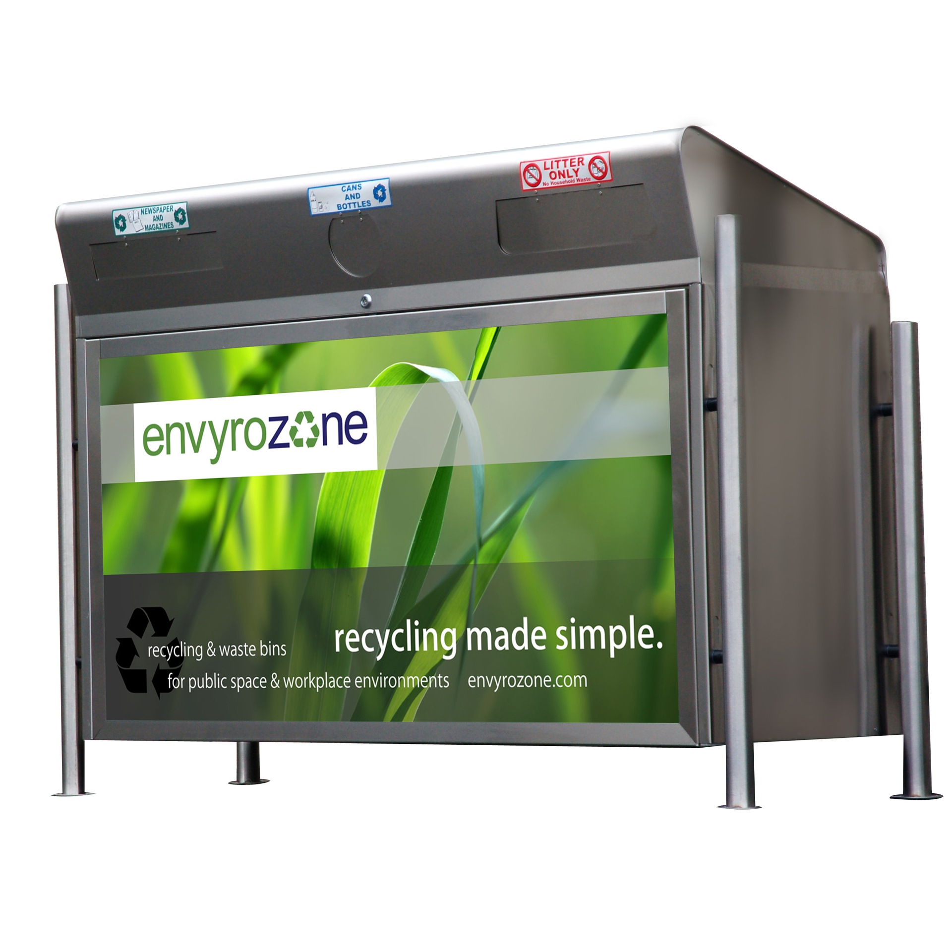 Recirculation Containers Waste Receptacle Manufacturers - Waste Recycling & Containers - Envyrozone