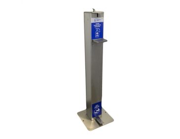 Square Stainless Sanitizer Dispenser