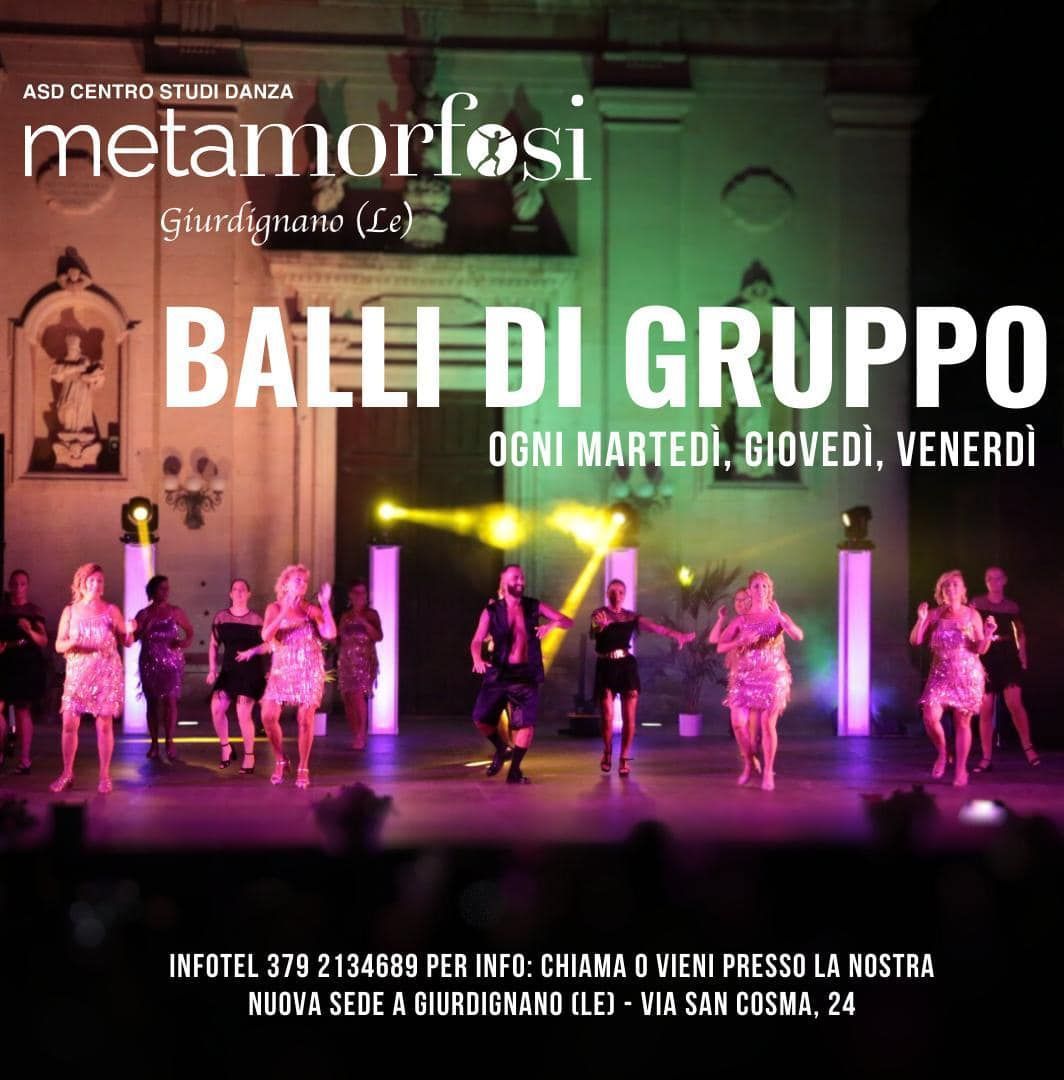 locandina balli di gruppo