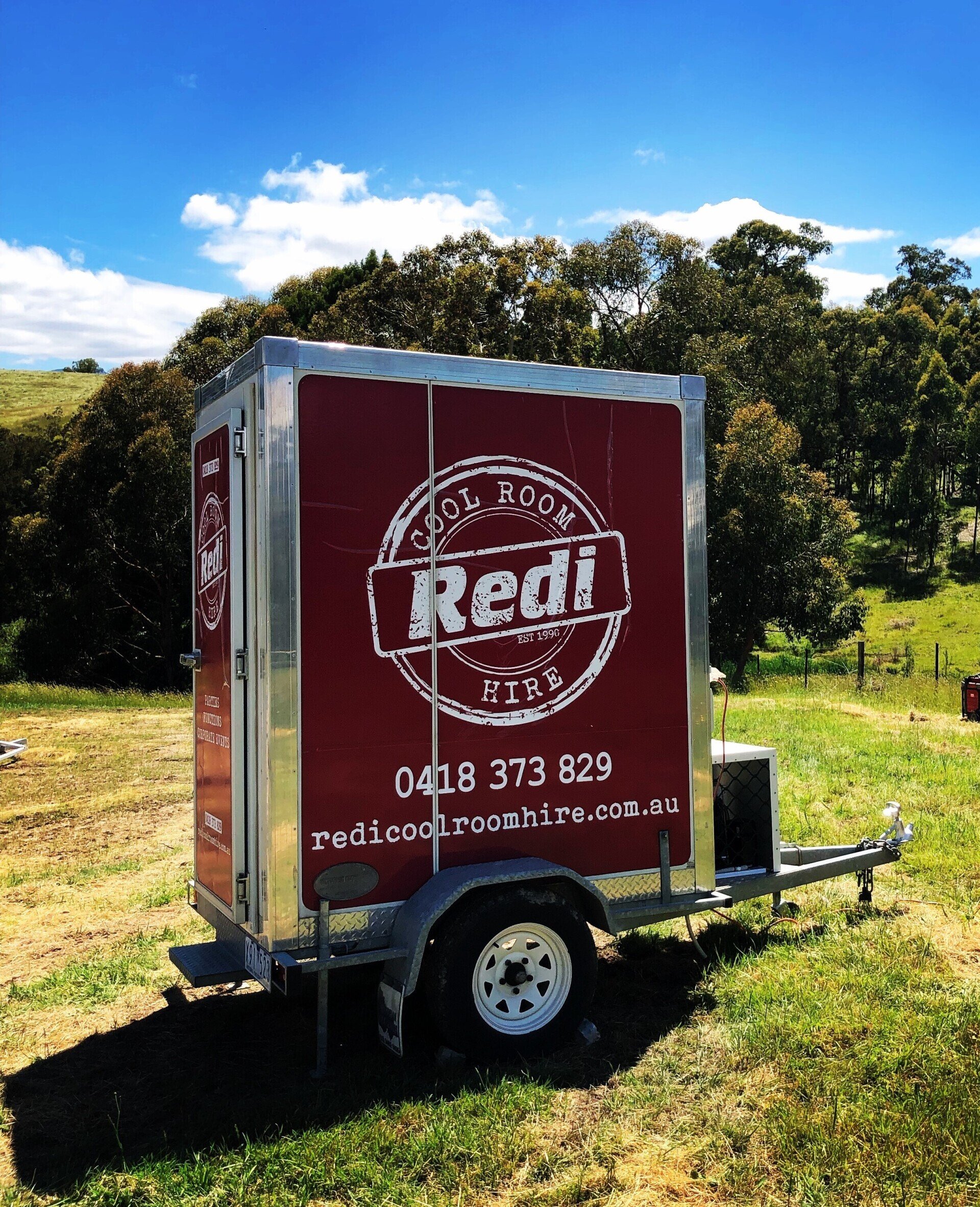 Small (6X4) Mobile Coolrooms Rental - Redi Coolroom Hire