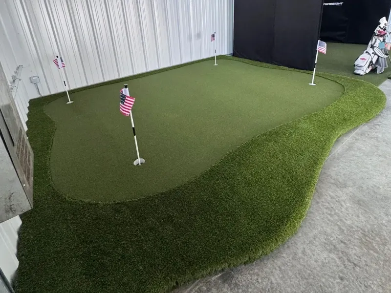 indoor athletic turf installation in springdale ar