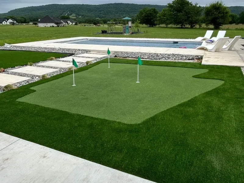 putting green installation in springdale ar